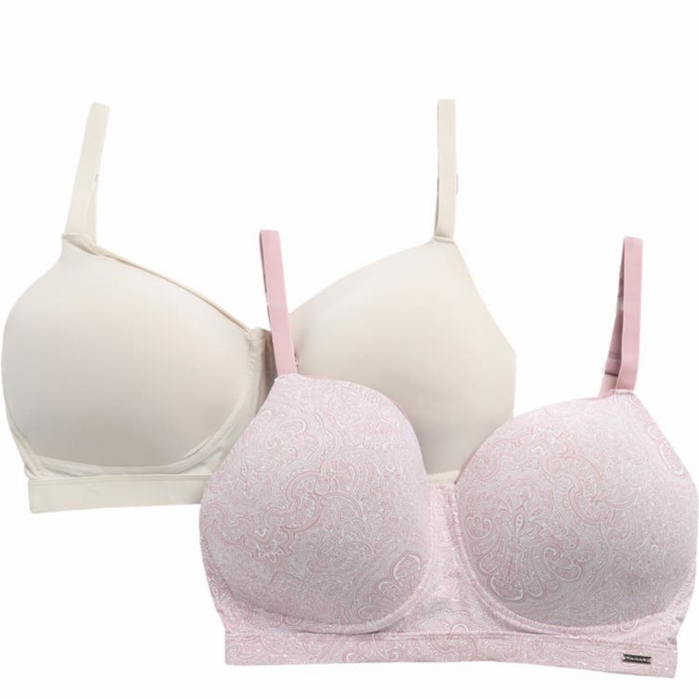 New Pink Earthed Color or Tan Bra by Tahari 42 D